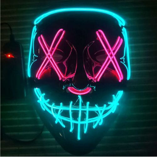 LED Halloween Mask