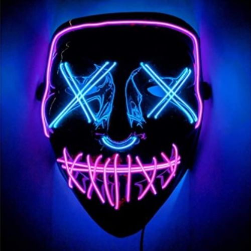 LED Halloween Mask